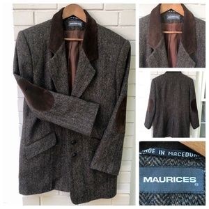 Maurices Brown and Tan Trench Coat